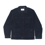 Porter Jacket // Navy Corduroy (2XL)