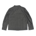 Ortler Zipper Jacket // Grey Herringbone (L)