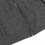 Ortler Zipper Jacket // Grey Herringbone (L)