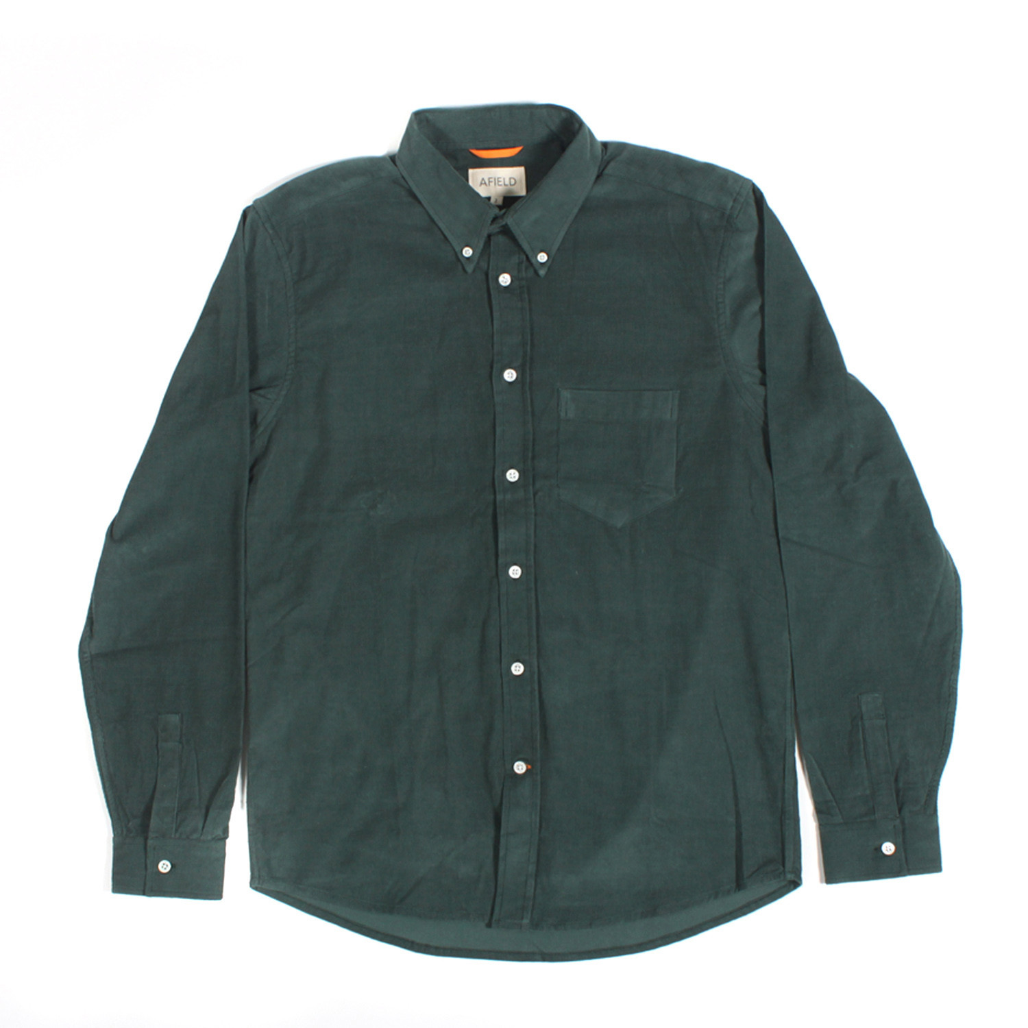 Field Long Sleeve Corduroy Shirt // Dark Green (S) - Afield - Touch of ...