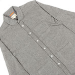 Santos Long Sleeve Shirt // Grey Melange (M)