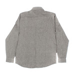 Santos Long Sleeve Shirt // Grey Melange (S)