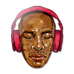 Dr. Dre // Aluminum Die-Cut (13"W x 16"H)