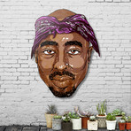 2Pac // Aluminum Die-Cut (12"W x 16"H)