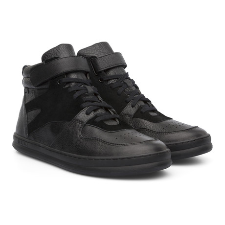 Together Gosha Runner High-Top Sneaker // Black (Euro: 39)