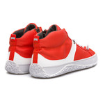 Capas Mid-Top Sneaker // Orange + White (Euro: 39)