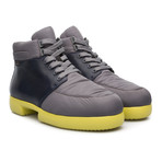 Fiss Boot // Navy + Grey + Yellow (Euro: 39)