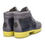 Fiss Boot // Navy + Grey + Yellow (Euro: 39)