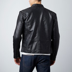 Tarryn Leather Jacket // Black (L)