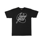 Classic Script T-Shirt // Black (S)