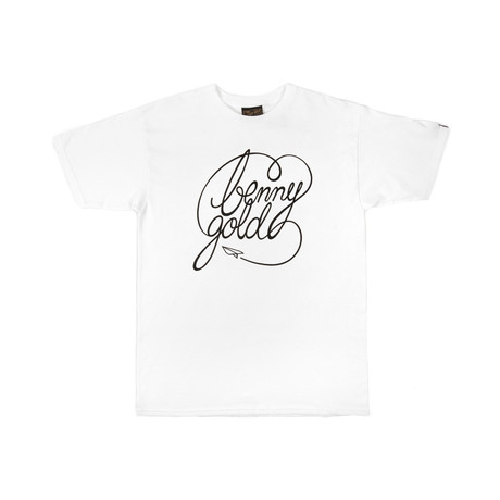 Classic Script T-Shirt // White (S)