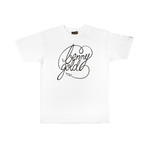 Classic Script T-Shirt // White (M)