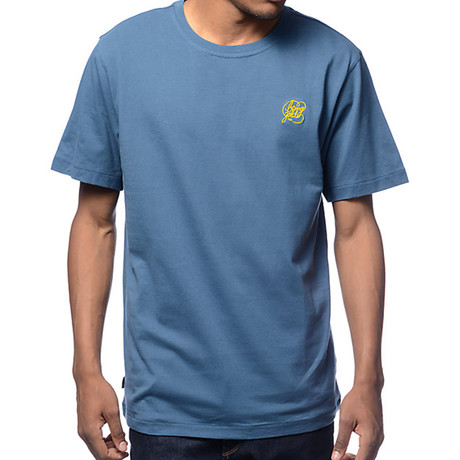 Classic Script Premium Shirt // Harbor Blue (S)