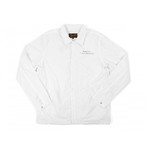 Steve Harrington Premium Coach Jacket // White (L)