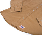 Shephard Corduroy Button-Up // Camel (S)