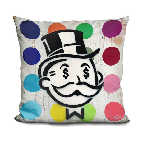 Another Day, Another Dollar DOTS (16" x 16")