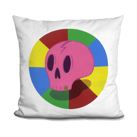 Pink Skull (16" x 16")