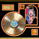 Gold Laser Cut LP // Ozzy Osbourne // Speak Of The Devil