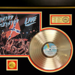 Gold Laser Cut LP // Lynyrd Skynyrd // Live