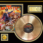 Gold Laser Cut LP // Elton John // Captain Fantastic