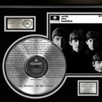 Platinum Laser Cut LP // Beatles // With The Beatles