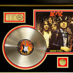 Gold Laser Cut LP // ACDC // Highway To Hell