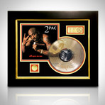 Gold Laser Cut LP // 2 Pac // All Eyez On Me