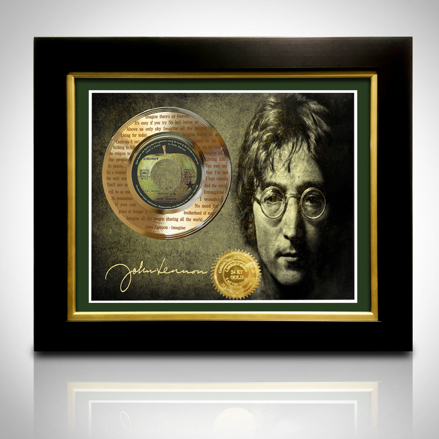 Gold 45 // John Lennon // Imagine - RARE-T - Touch of Modern