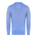 Adams Garment Dyed Round Neck Pullover // Light Blue (L)