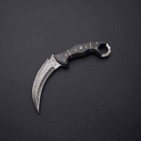 Damascus Karambit