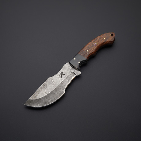 Damascus Tracker Knife