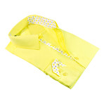 Modern-Fit Dress Shirt // Yellow (M)