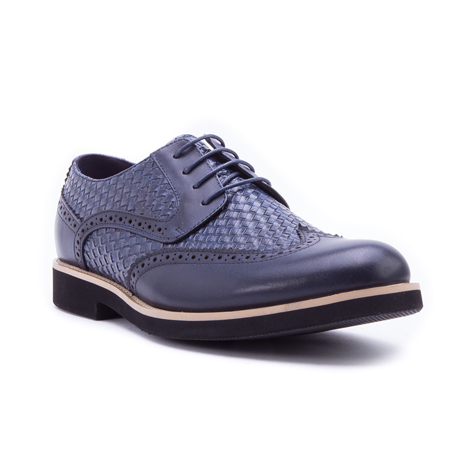 Olive Woven Derby // Navy (US: 8) - English Laundry - Touch of Modern