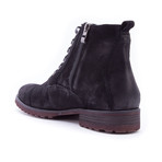 Aber Suede Boot // Black (US: 11.5)