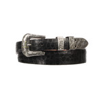 American Alligator Belt // Black (42)