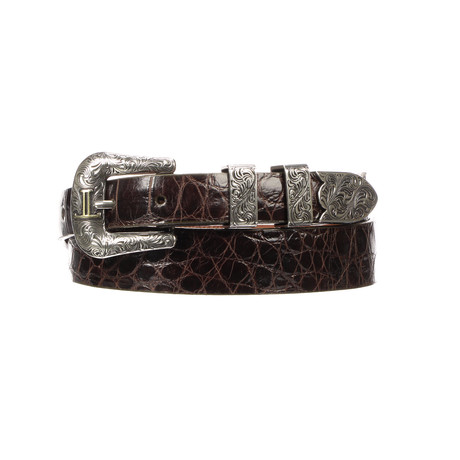 American Alligator Belt // Cigar (32)