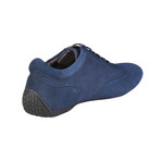 Imola Suede Low Top Sneaker // Dark Blue (Euro: 43)