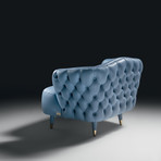 Santori Armchair (Purple Fabric)