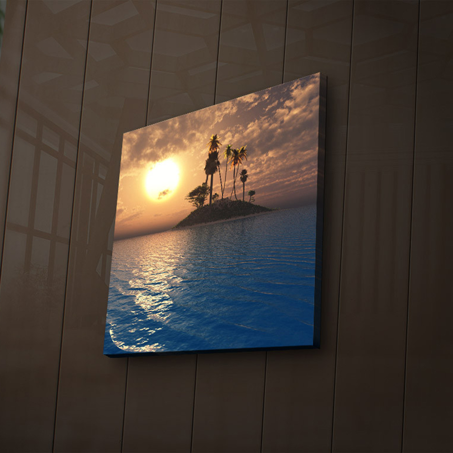 Led Canvas Art - Nature Inspired Illuminated Art - Touch Of Modern