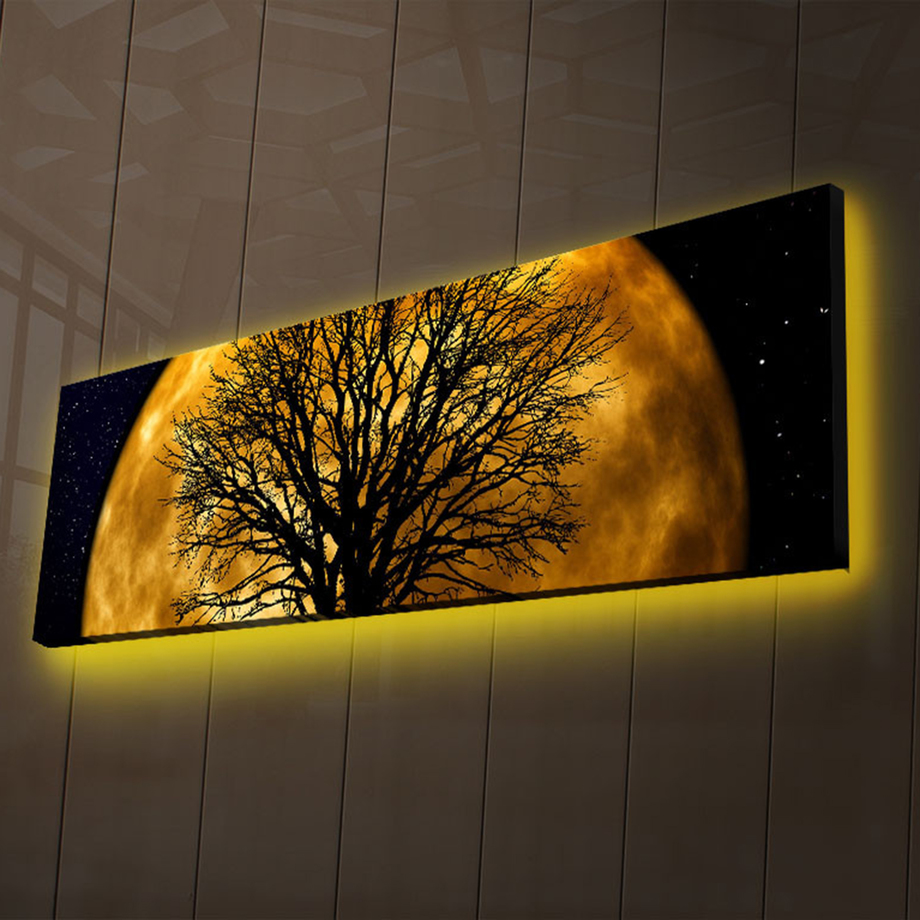 Wallity LED Canvas Art Touch of Modern