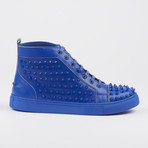 Zoo Studded High-Top Sneaker // Royal (US: 11)