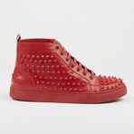 Zoo Studded High-Top Sneaker // Red (US: 10)