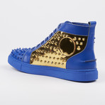 Zoo Studded High-Top Sneaker // Royal (US: 11)