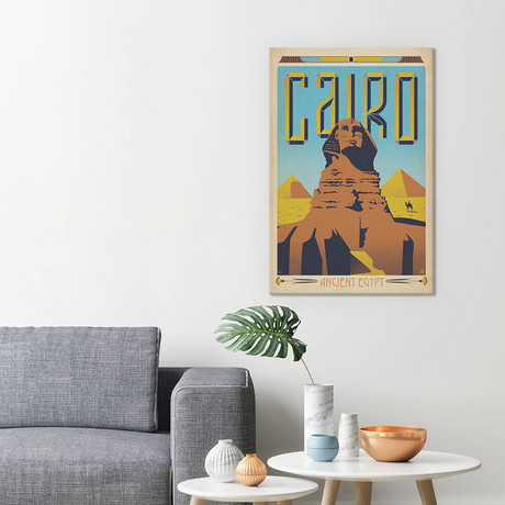 Cairo, Egypt (The Great Sphinx of Giza) (18"W x 26"H x 0.75"D)
