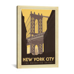 New York City, New York (Manhattan Bridge) (18"W x 26"H x 0.75"D)