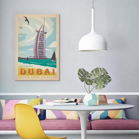 Dubai, United Arab Emirates (18"W x 26"H x 0.75"D)