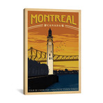 Montreal, Canada (Montreal Clock Tower) (18"W x 26"H x 0.75"D)