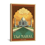 Agra, India (Taj Mahal) (18"W x 26"H x 0.75"D)