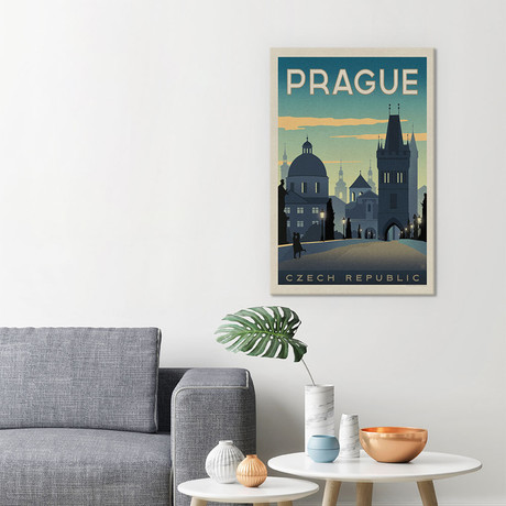 Prague, Czech Republic (18"W x 26"H x 0.75"D)