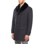 Wool Peacoat // Charcoal (M)